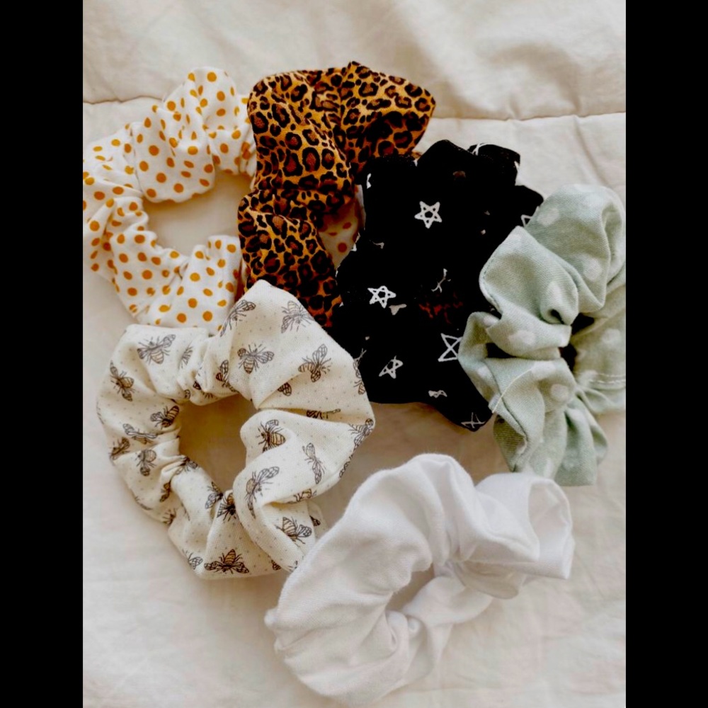 Costom scrunchie pack of two
